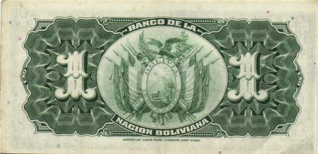 1 Boliviano 11.5.1911